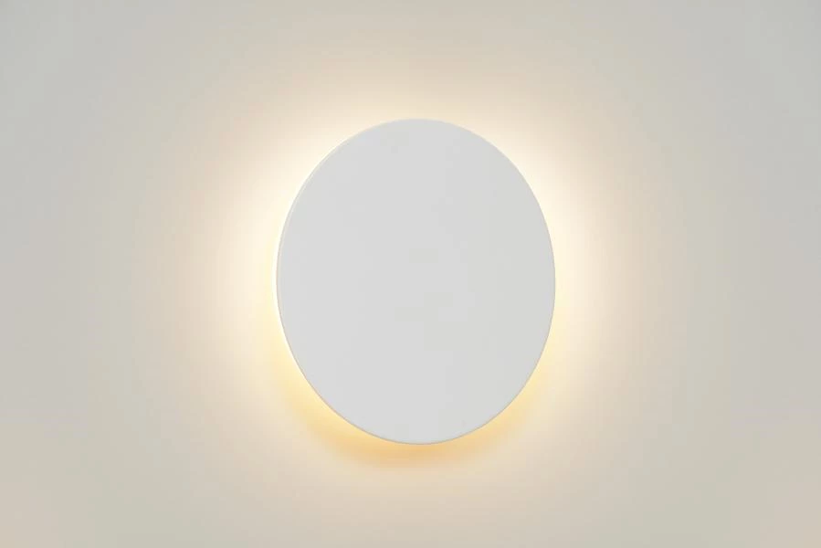 Lucide EKLYPS LED - Wandleuchte - Ø 15 cm - LED - 1x7W 3000K - Weiß - Atmosphäre 3